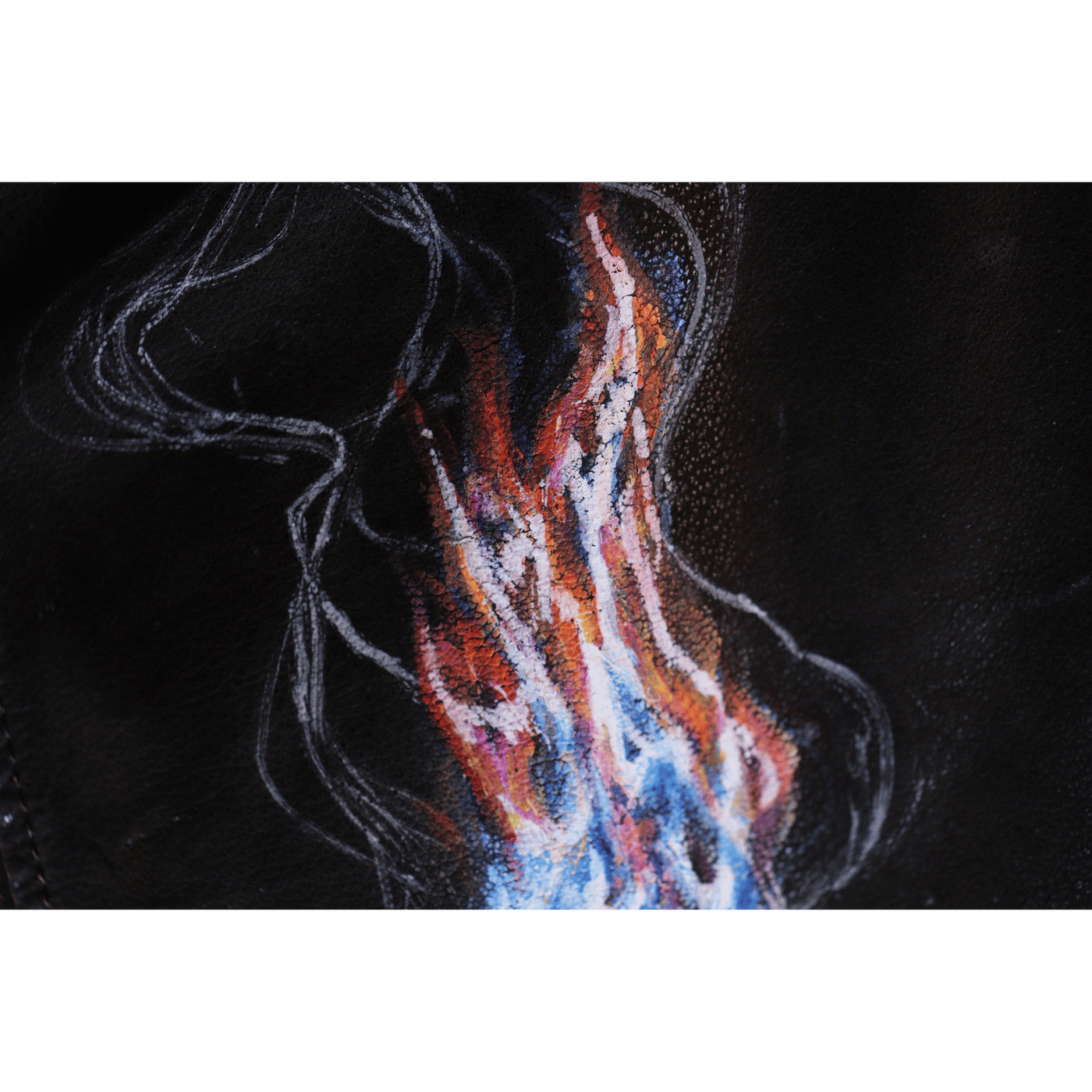 lit on fire jacket by feline & vin.shooter
