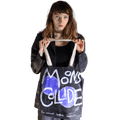 moons collide jute bag by moony & vin.shooter