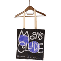 moons collide jute bag by moony & vin.shooter