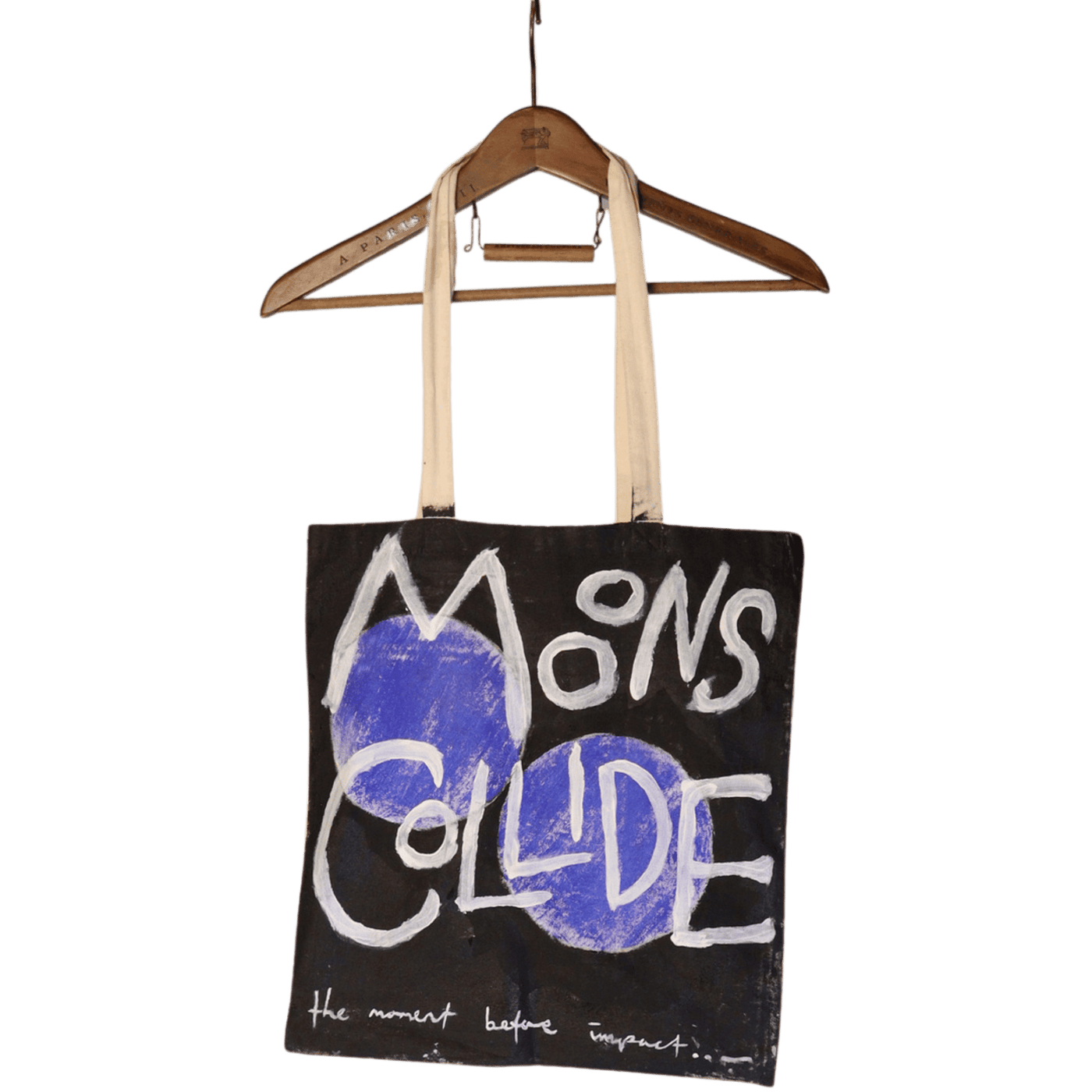 Moons collide Jute Bag