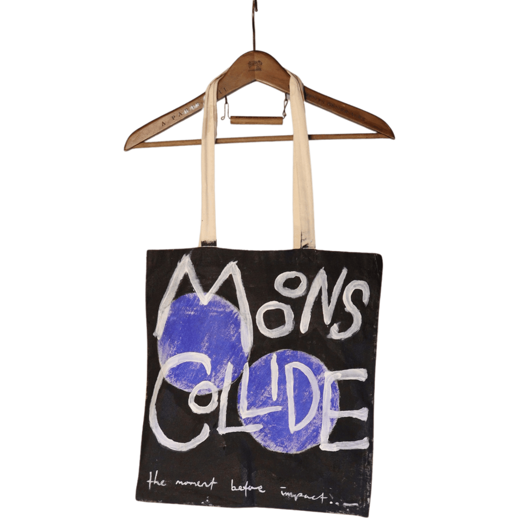 Moons collide Jute Bag